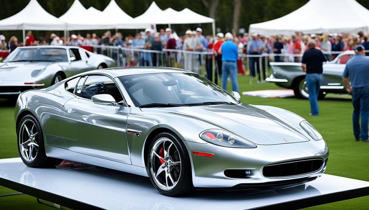 best in show recognition at Ironstone Concours